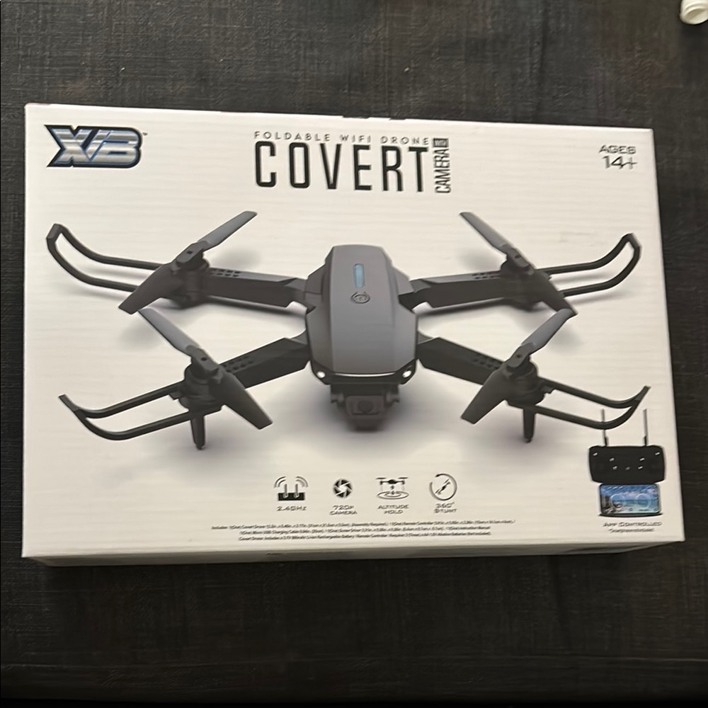 Covert Camera Foldable WiFi Drone
